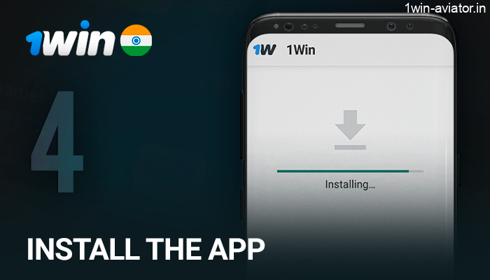 Installing the 1Win app on android