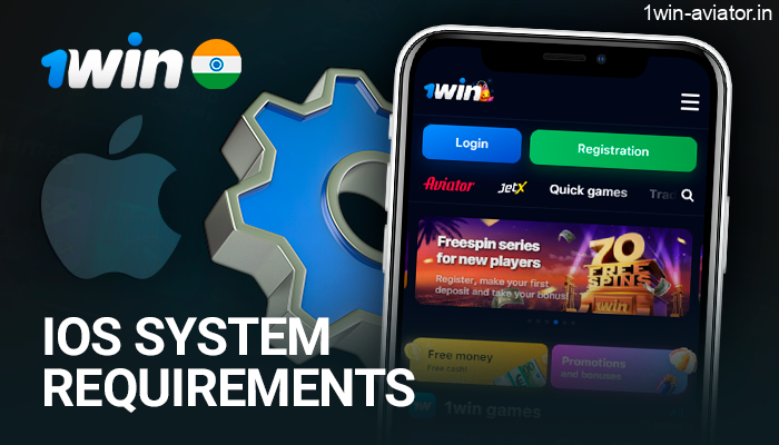 iOS device requirements for the 1Win app