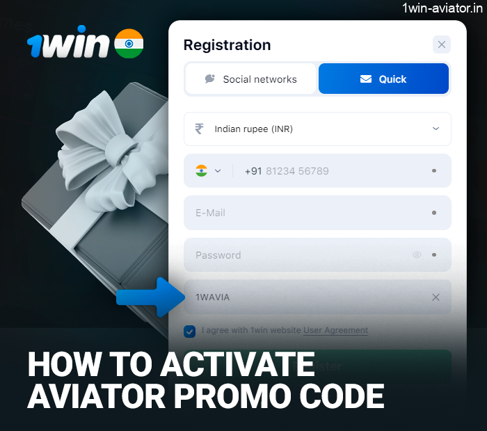 Activate a promo code on 1Win website - instructions